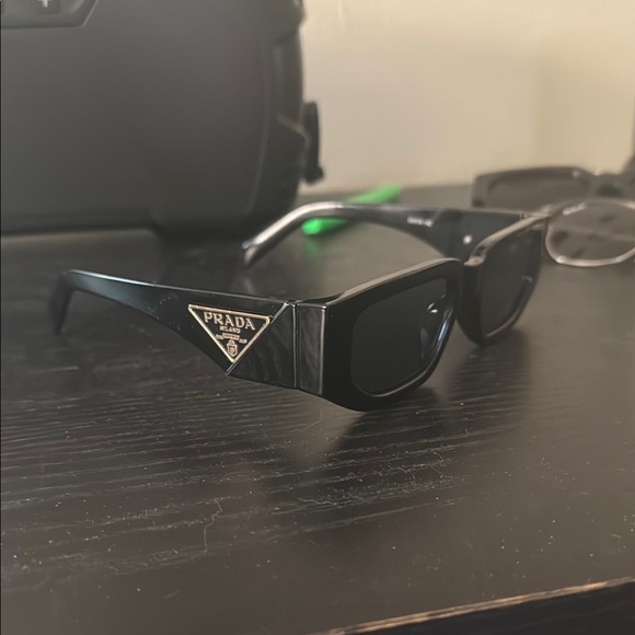 Prada Black Contemporary Sunglasses - Picture 1 of 3